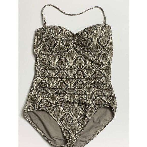 New Tommy Bahama python one piece swimsuit. 6. - Picture 7 of 15